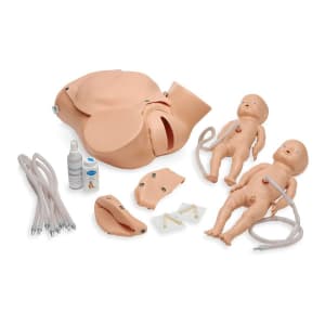 Nasco Healthcare Childbirth Simulator GaumardÂ® Advanced Light Skin Tone Female Adult